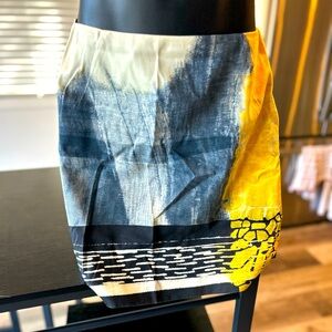 Beautiful watercolor pencils skirt size 6